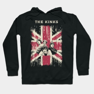 Vintage DIstrassed The Kinks Hoodie